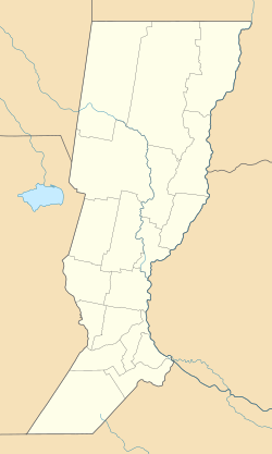 Roldán is located in Santa Fe Province
