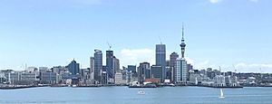 Auckland skyline 2019