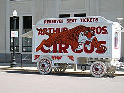 Baraboo circus wagon