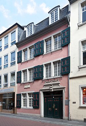 Beethoven's birthplace at Bonngasse