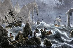 Berings ships wrecked