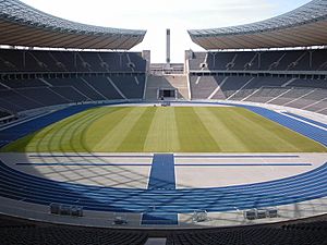 Berlin Olympiastadion nach Umbau