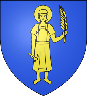 Blason ville fr Houvin-Houvigneul (Pas-de-Calais)