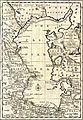 Bowen, Emanuel; Orbeliani, Sulxan-Saba. A new and accurate map of the Caspian Sea. 1747. (A)