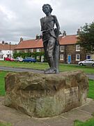 Boyhood james cook statue