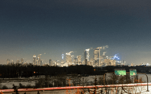 Calgary skyline at night (Quintin Soloviev)