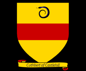 Coat of Arms of George Cuthbert of Castlehill