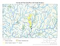 Course of Cherrytree Run (Oil Creek tributary)