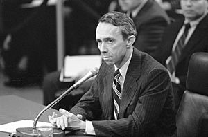 David Souter at one of his confirmation hearings