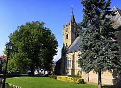 De Hervormde kerk van Nieuwe-Tonge.