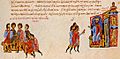 Delegation of Croats and Serbs to Emperor Basil I, Skylitzes