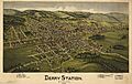 Derry Station PA 1900 BEye View