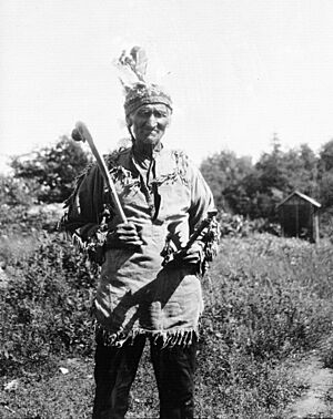 Dick King, Potawatomi, Parry Island, Ontario