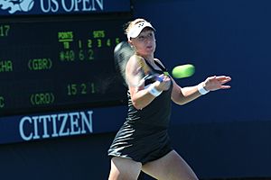 Elena Baltacha at the 2010 US Open 01