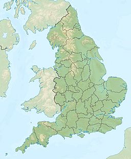 Location of lake in England.