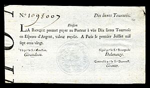 FRA-A20a-La Banque Royale-10 livres Tournois (1720)