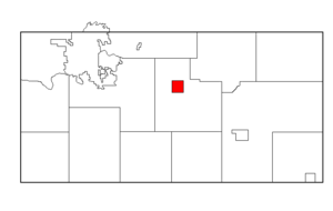 Fall Creek, Wisconsin map