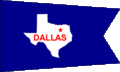 Flag of Dallas, Texas (1954–1967)
