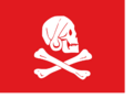 Flag of Henry Every red