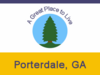 Flag of Porterdale, Georgia