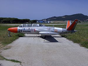 Fouga CM.175 Zéphyr left