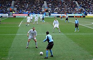 Fulham on the attack