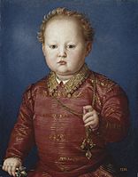 Garcia de' Medici by Angelo Bronzino