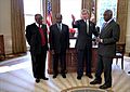 George Bush with African national leaders February 26, 2002