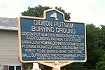 Gideon Putnam Burying Ground marker.jpg