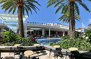 Harbour Town Shopping Centre food court section Eats, Queensland