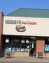 Hershey ice cream shop Ypsilanti