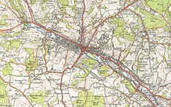 High Wycombe map1945