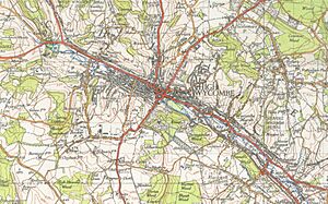 High Wycombe map1945