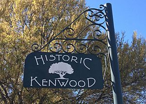 Historic Kenwood Street Sign