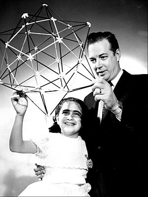 Hugh Downs and daughter Deirdre 1960