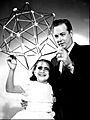 Hugh Downs and daughter Deirdre 1960