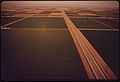 IMPERIAL VALLEY. INTERSTATE HIGHWAY (I-8) SLICES THROUGH GREEN CROPLANDS - NARA - 549098