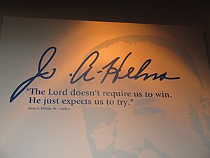 Jesse Helms, Sr., quotation, Wingate, NC IMG 4260