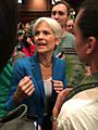 Jill Stein Speaking to Supporters