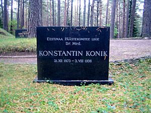 Konstantin Koniku haud