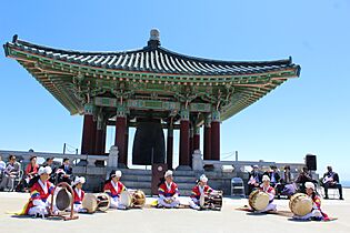 Korean Bell of Friendship in San Pedro, CA