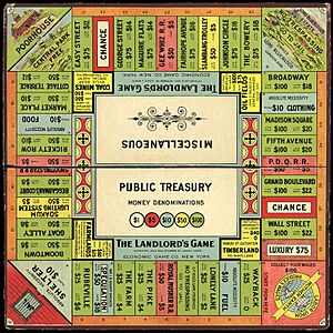 Landlords Game 1906 image courtesy of T Forsyth owner of the registered trademark 20151119