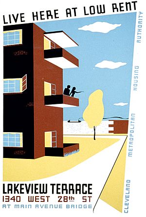 Live here at low rent, WPA poster, ca. 1938