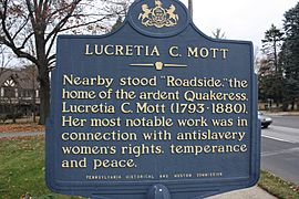 Lucretia Mott House, La Mott PA