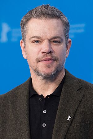 Matt Damon attending the premiere of 'The Martian' at the Toronto International Film Festival in 2015.