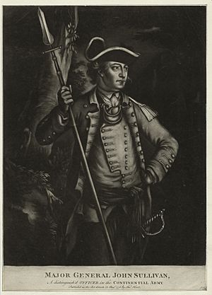 Major General John Sullivan, a distinguished officer in the Continential Army (NYPL NYPG94-F149-419970)