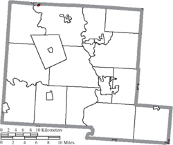 Location of Orient in Pickaway County mayor Jami Hill
