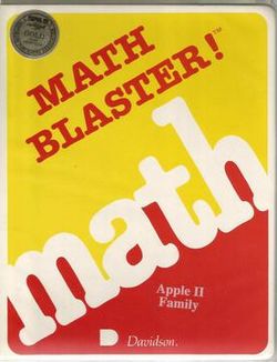 Math Blaster! Apple II Cover art.jpg