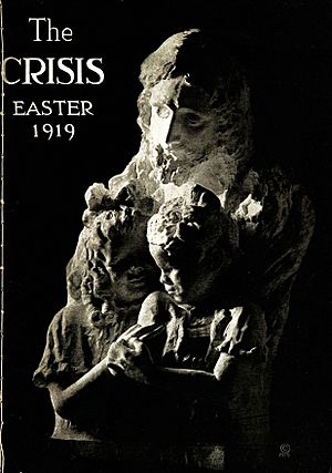 May Howard Jackson, 1919, The Brotherhood, Cover Image for The Crisis, Easter 1919