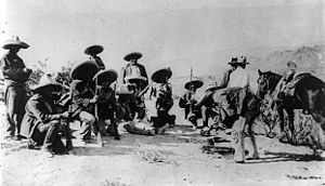 Mexican rebel camp